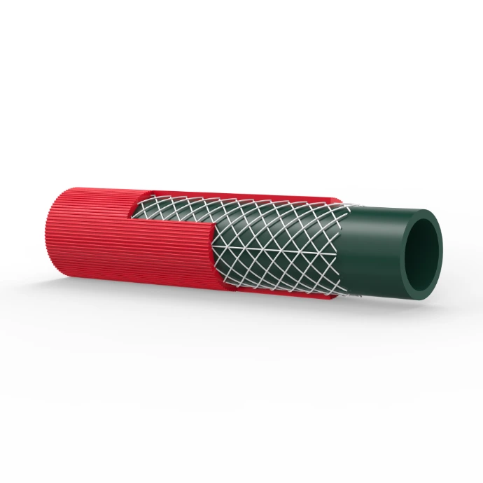 Zijaanzicht van een rode Fire Reel Hose slang - Articom