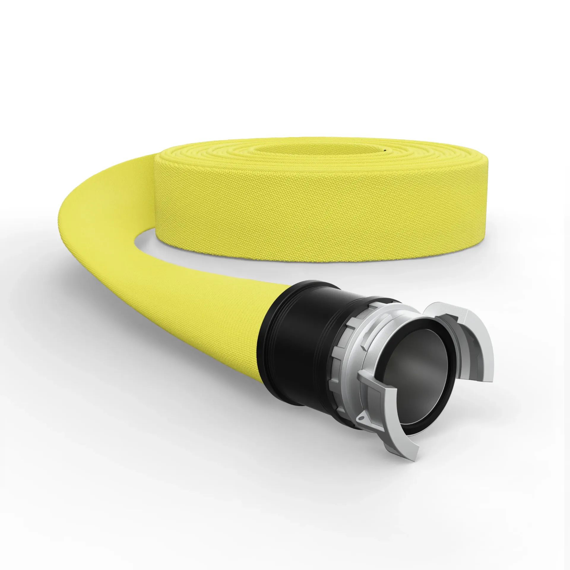 [ZDJ038Y020DS00FT] Double Jacket T3 38-20m Yellow + DSP Tri + rubber coupling