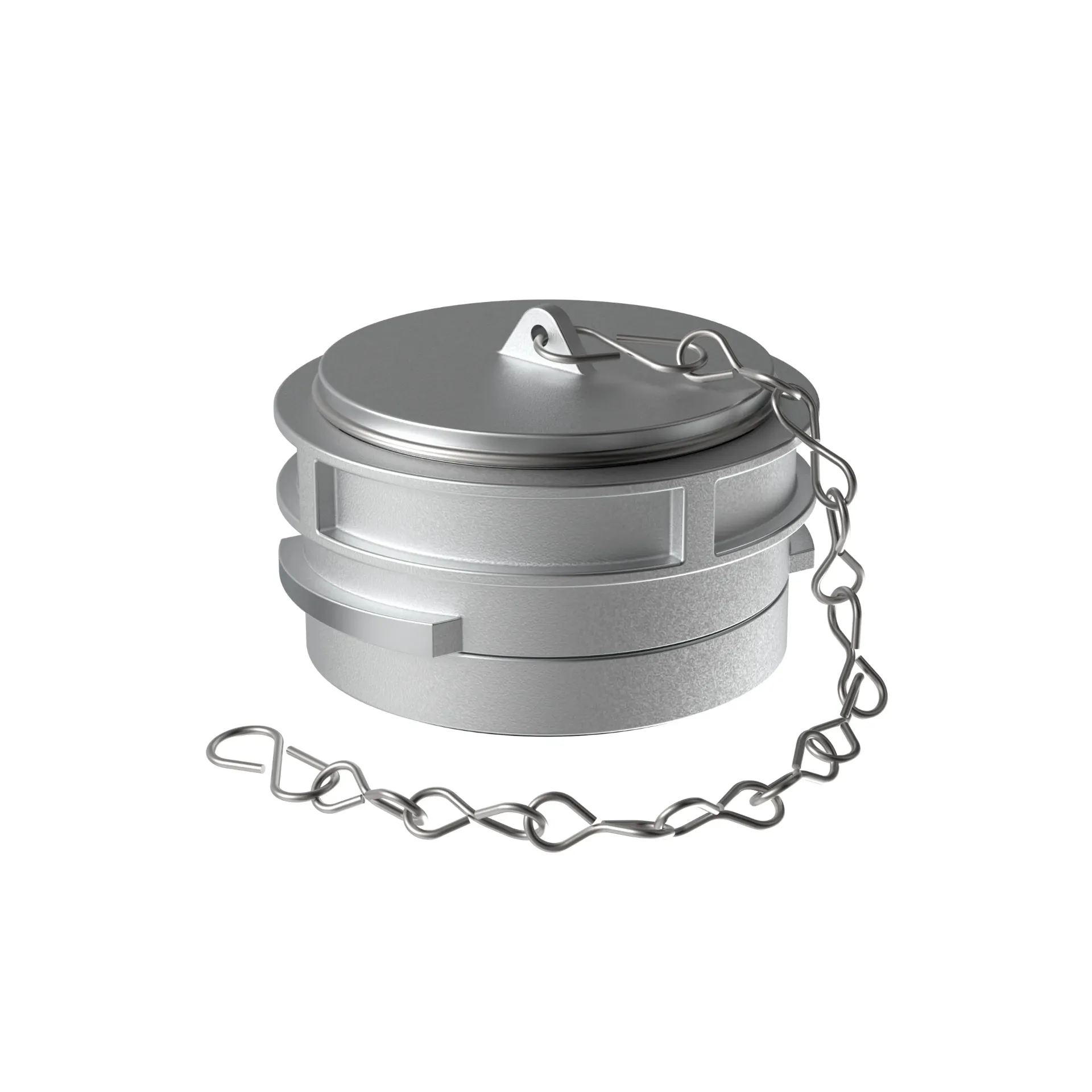Guillemin bouchon DN30 + verrou et chainette - en alu