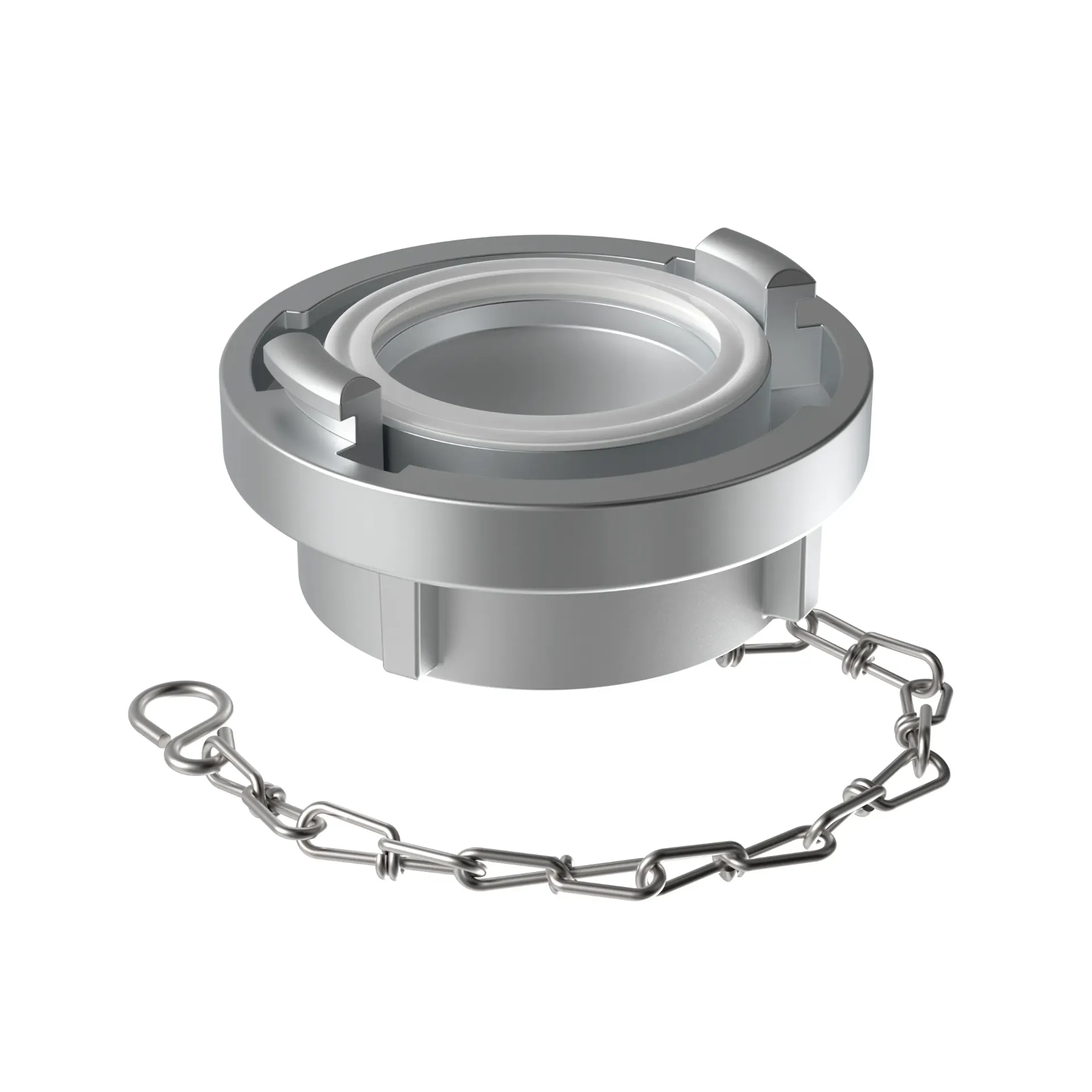 [SZS066S00FV] Storz Blank Cap INOX wi h chain C-5 2 Lug 66