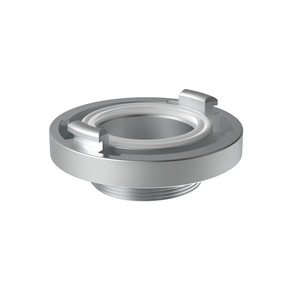 Storz raccord INOX 52 x NPT 1" 1/2 male Nok 66